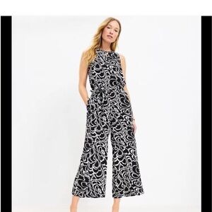 Loft Bloom Keyhole Wide Leg Jumpsuit. Brand new with tag. Size Small.